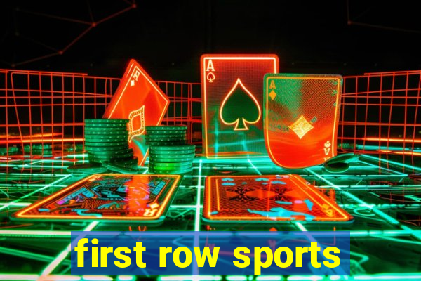 first row sports